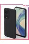 Black Liquid Inside Ka Velvet at Silicone Case for Honor X7B