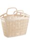 25 Lt Mesh Patterned Plastic Market Basket – for Picnic, Grocery and Shopping, Bag Pieces, 43X29X49 cm - 3