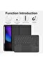 Keyboard case Compatible for Xiaomi Mi Pad 7 / Pad 7 Pro Ultra-thin PU leather Cover Detachable - 3
