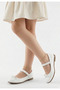 Stylish and Comfortable Girls' Patent Leather Ribbon Bow Ballet Flats - 4