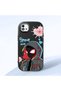 Realme C20/C20A Compatible Shock-Absorbing Camera Protected Black Silicone Case Spider-Man
