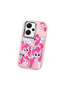 Redmi Note 13 Pro Plus+ 5g Compatible Shock-Absorbing Camera Protected Pink Silicone Case Pony Patterned - 5