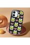 حافظة من السيليكون الأسود متوافقة مع هاتف iPhone 17 مع حماية للكاميرا ماصّ للصدمات من نوع Frog Princess - 2