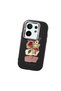 Vivo X200 Fe Compatible Shock-Absorbing Camera Protected Black Silicone Case Artistic Patterns - 3