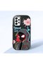 Samsung Galaxy A52/A52S Compatible Shock-Absorbing Camera Protected Black Silicone Case Spider-Man