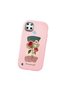 Realme C25Y/C21Y Compatible Shock-Absorbing Camera Protected Pink Silicone Case Artistic Patterns - 3