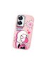 Realme C55 Compatible Shock-Absorbing Camera Protected Pink Silicone Case Spider-Man - 3