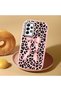 Samsung Galaxy A52/A52S Compatible Shock-Absorbing Camera Protected Pink Silicone Case Leopard Printed I - 2