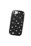Black Silicone Case Heart Pattern with Shock-Absorbing Camera Protections Compatible with iPhone 7/8/Se 2020 2022 - 4