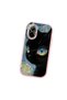 Realme C67 4g Compatible Shock-Absorbing Camera Protected Pink Silicone Case Cat Patterned - 3