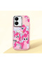 Vivo Y36 4G/5G Compatible Shock-Absorbing Camera Protected Pink Silicone Case Pony Patterned