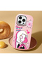 iPhone 15 Pro Max Compatible Shock-Absorbing Camera Protected Pink Silicone Case Spider-Man - 3