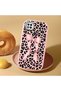 Redmi 9C/10A Compatible Shock-Absorbing Camera Protected Pink Silicone Case Leopard Printed I - 2