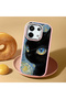 Poco X6 Compatible Shock-Absorbing Camera Protected Pink Silicone Case Cat Patterned - 2