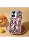 Realme C55 Compatible Shock-Absorbing Camera Protected Pink Silicone Case Leopard Printed I - 2