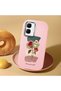 حافظة من السيليكون باللون الوردي متوافقة مع هاتف Tecno Spark Go 2(KM4) مزودة بـ ماصّ للصدمات كاميرات واقية وأنماط فنية - 2