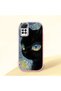 Redmi Note 12 Pro 4g Compatible Shock-Absorbing Camera Protected Pink Silicone Case Cat Patterned
