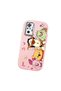 Redmi Note 10 Pro Compatible Shock-Absorbing Camera Protected Pink Silicone Case Cartoon Patterned - 4