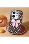 Vivo X200 Fe Compatible Shock-Absorbing Camera Protected Black Silicone Case Leopard Printed I - 2