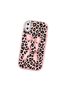 iPhone XS Max Compatible Shock-Absorbing Camera Protected Pink Silicone Case Leopard Printed I - 3