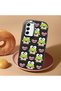 Black Silicone Case Compatible with Samsung Galaxy S21 Fe Shock-Absorbing Camera Protection Frog Princess - 3