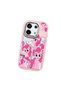 Poco X6 Compatible Shock-Absorbing Camera Protected Pink Silicone Case Pony Patterned - 3