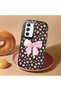 Samsung Galaxy A54 Compatible Shock-Absorbing Camera Protected Black Silicone Case Leopard Printed I - 2