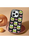 Realme Note 60/60X Compatible Shock-Absorbing Camera Protected Black Silicone Case Frog Princess - 2