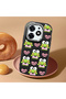 Tecno Spark 10 Pro(Ki7) Compatible Shock-Absorbing Camera Protected Black Silicone Case Frog Princess - 2