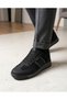 2026 Black and White Daily Men's Orthopedic Tricot Lightweight Sole Anorok Sports Shoes - 2