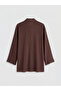 Linen Blended Women's Shirt Tunic - 2