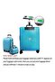Portable digital luggage scale with LCD screen and backlight, DX3639 - 4