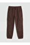 Brown Elastic Waist Boys' Cargo Pants from Güli̇s Gi̇yi̇m