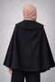 Women's Torino Fabric Trench Coat with Belt Layer Cape - 2