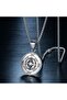 Stainless Steel Sailor Style North Star Compass Pendant