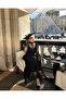 Imported Tulle Flocked Fabric Lace Detail Polka Dot Pattern Ribboned Lined Special Design Lined Maxi Dress - 4