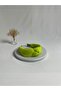 Pistachio Green Pleated Knotted Crown Headband - 2