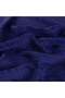Monogram Shawl - Vahra Patterned - Cobalt Blue - 3