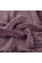 Monogram Shawl - Vahra Patterned - Fig Purple - 3