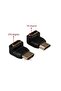 HDMI Elbow Adapter HDMI L Converter Extension Converter 270 ° - 3