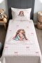 Princess's Ribbon Garden Patterned Bedspread and Pillowcase