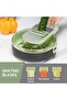 Vegetable Chopper Mandoline Slicer Round - 13 in 1 Interchangeable Blades Food Chopper with C - 4