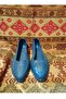 Blue Women's Heeled Rubber Shoes, Size 36-40
