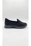 Women's Black Stone Embroidered O Orthopedic Comfortable Sole Mother Shoes L Loafers Daily Shoes - 5