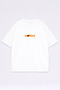 Men's T-Shirt Oversized 100% Cotton Pack Comfort Fit Cbr Printed T-Shirt - 2
