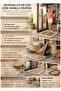 Chain Pattern Jute Bohemian Mat for Indoor and Outdoor Use, Bathroom, Balcony, Terrace Mat - 6