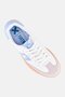 Women Brand Logo Lace Up Casual Shoes, White - 2
