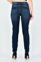 Women Regular Fit Washed Denim Jean, Blue - 4