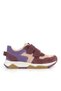 3880 Rakerplus Genuine Leather Claret Red Pink Purple Children's Sneakers S Sports Shoes with Velcro
