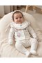 Newborn Baby Girl Hospital Release Set of Cotton with Rose Embroidery - 3